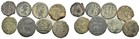 FITZ LOT 8 LATE ROMAN AE COINS FOLLIS ØNON293
