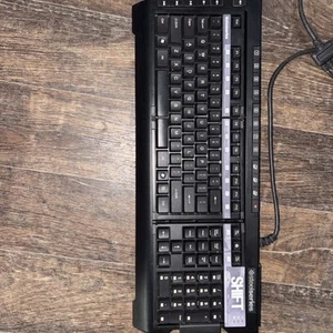Steelseries SHIFT #64100 Gaming Keyboard Steel Series HUB USB - Picture 1 of 3