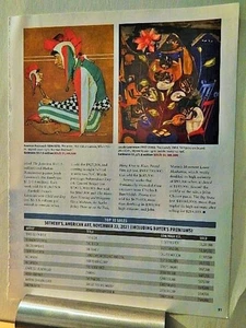 JACOB LAWRENCE ART PIECE ORIG VTG 2022 ADVERTISEMENT - Picture 1 of 1
