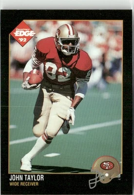 1992 Collector's Edge John Taylor San Francisco 49ers #157 - Image 1 of 2