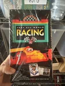 1992 ALL WORLD RACING TRADING CARDS FACTORY SEALED BOX 36 PACKS  - Bild 1 von 1