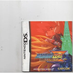 Mega Man Zero Collection Nintendo DS solo manuale autentico - Foto 1 di 1