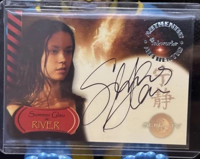 2005 Inkworks Serenity Autograph #A7 Summer Glau As River Tam RARE 🔥 - Image 1 of 3