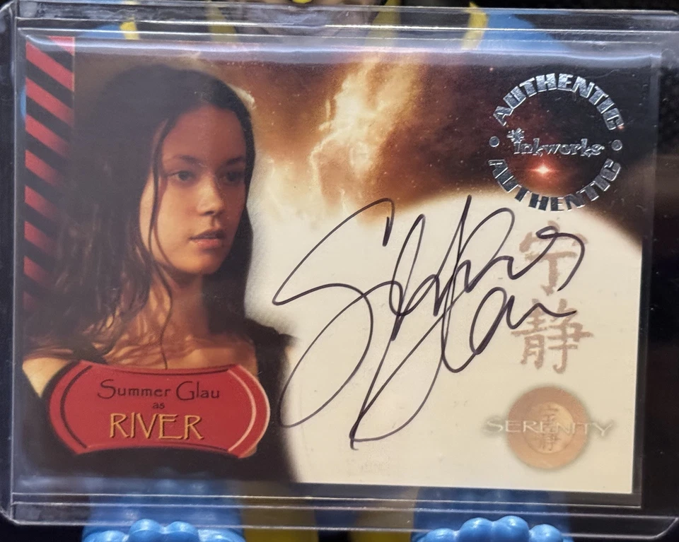 2005 Inkworks Serenity Autograph #A7 Summer Glau As River Tam RARE 🔥 - Image 1 of 3