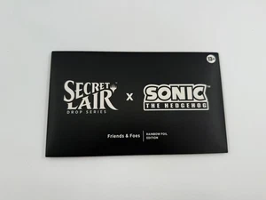 MTG Secret Lair x Sonic the Hedgehog Superdrop Rainbow Foil - Picture 1 of 7