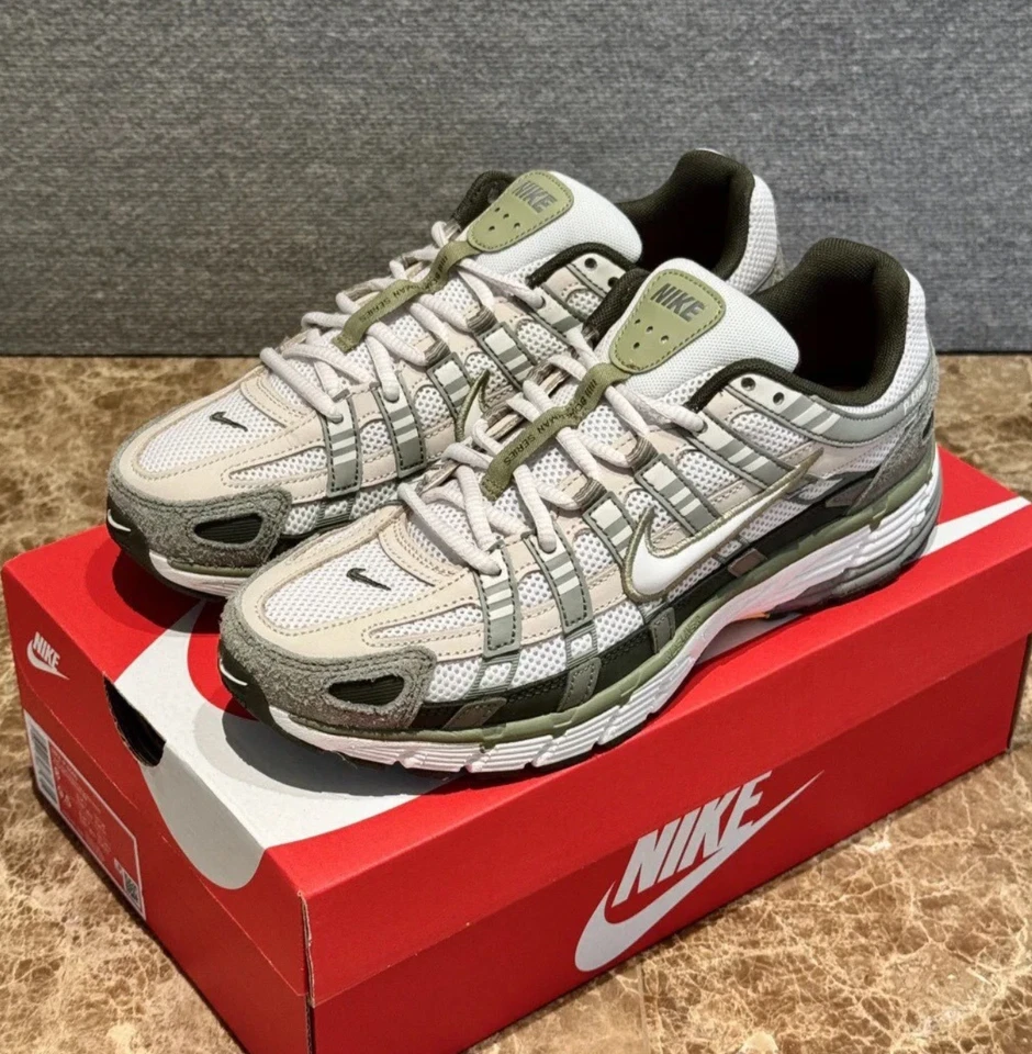 Nike P-6000 Light Army Khaki Cargo Green Trainers UK 6 - 10 BRAND NEW WITH BOX - Image 1 of 1