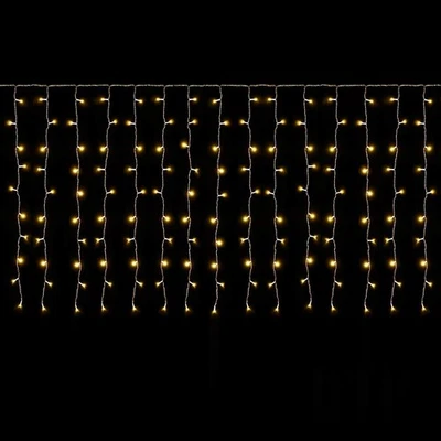 SALCAR 6m x 1m LED Tenda Con Catena Di Luci, Catena Luminosa 300 Leds 9 Modalità - Immagine 1 di 4
