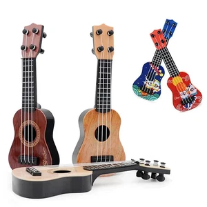 Ukelele Guitarra Clásica 21 pulgadas Ukelele Acústico Soprano Instrumentos Musicales Mini - Imagen 1 de 11