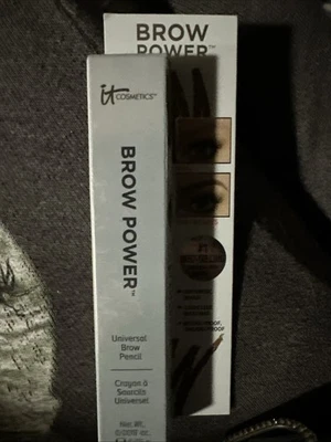 (1) IT Cosmetics Brow PowerFULL Universal TAUPE Eyebrow Pencil 0.012/.35g - Image 1 of 4