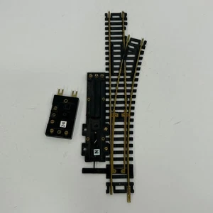 HO Scale Model Trains Life Like Right Switch Track - Picture 1 of 4
