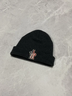 Moncler Grenoble Beanie Hat Beretto Wool Big Logo - Image 1 of 4