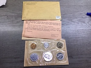 1961 U.S. Mint Silver Proof Set in OGP & Sealed Cello Coins/Envelope-071425-28 - Picture 1 of 5