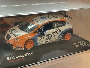 1/43 SEAT LEON WTCC TOURING CAR 2009 TIM CORONEL - Picture 1 of 1