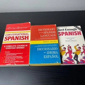 Vintage Spanish Language Training Books 1967 - 1992 - Bild 1 von 14