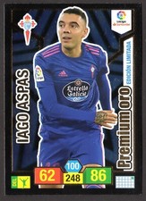 IAGO ASPAS PREMIUM RC CELTA GOLD 2018-19 CHROME ADRENALYN PANINI XL LA LIGA 18/19