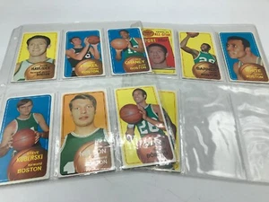 1970-71 TOPPS BOSTON CELTICS TEAM SET HAVLICEK BLANCO NELSON CRISP - Imagen 1 de 12