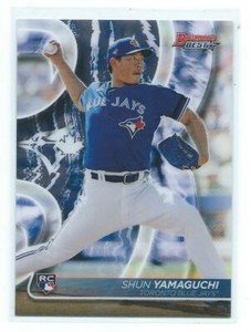 2020 Bowman's Best-Shun Yamaguchi Rookie #1-Toronto Blue Jays