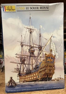 Heller Le Soleil Royal Plastic Ship Model Kit 80899 1/100 Opened Complete Kit - Picture 1 of 20