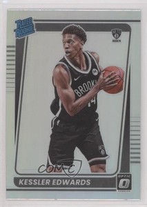 2021-22 Panini Donruss Optic Rated Holo Prizm Kessler Edwards #154 Rookie RC