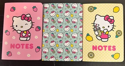 Hello Kitty -  SET OF 3 NOTEBOOKS New - Image 1 of 4