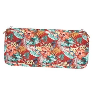 Patio Bench Cushion Covers for Outdoor 48x18x3 Inch (1 Count) Sadira Chili Haze - Picture 1 of 8