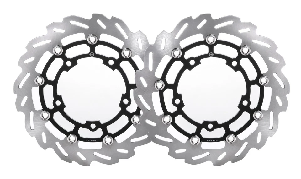 Juego de rotor de disco de freno delantero tipo onda Yamaha YZF R6 05-16 Foto 1 de 1