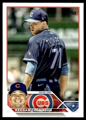 2023 Topps Keegan Thompson Chicago Cubs #40 - Image 1 of 2