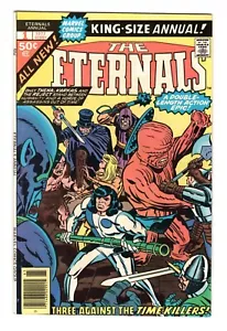 THE ETERNALS ANNUAL 1, VF- (7.5) JACK KIRY ART (SHIPS FREE)* - Picture 1 of 2