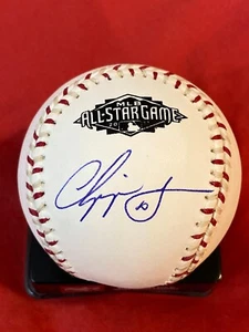 CHIPPER JONES AUTOGRAPHED SIGNED 2011 ALL STAR GAME BASEBALL ATLANTA BRAVES COA - Picture 1 of 2