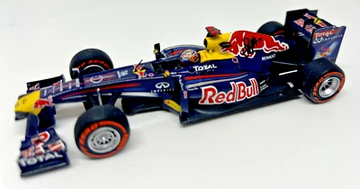 Signed Sebastian Vettel Red Bull RB7 F1 1/43 Minichamps Limited 2011 Monaco GP - Image 1 of 4