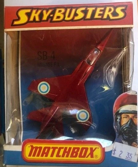 A4   Matchbox SKY - BUSTER SB-4 Mirage F.1 1977 - Image 1 of 1