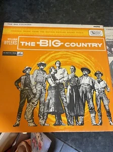 THE BIG COUNTRY Jerome Moross VG/ VG :UNITED ARTISTS CLP 1511 MONO : Yr 1959 - Picture 1 of 7