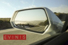 AUDI SILVER SMALL SYMBOL MIRROR DECALS STICKERS GRAPHICS x3