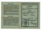 Andernach Kaiserliches Postamt Post Ausweiskarte  Deutsches Reich  1915 (  L- 43
