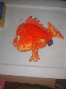 1994 Orange Fish Plush Vintage The Petting Zoo Stuffed Toy - Picture 1 of 8
