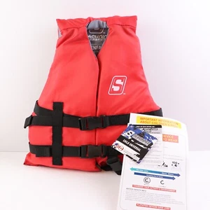 SEACHOICE Watersports Child Universal 33-55 lbs Red Adjustable Vest Life Jacket - Picture 1 of 7