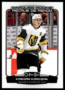 2022-23 O-Pee-Chee Kaedan Korczak Rookie Vegas Golden Knights #553