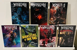 7 MONSTERS OF METAL ONE SHOTS +#1 HOWDEN 1:5 VARIANT LEON HOWDEN OPUS COMICS NM - Picture 1 of 1