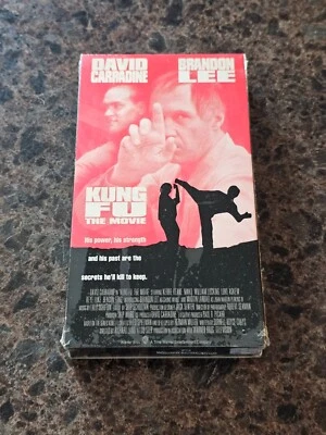 BRAND NEW Kung Fu The Movie (VHS; 1993) David Carradine Sealed OOP Watermarks - Image 1 of 4