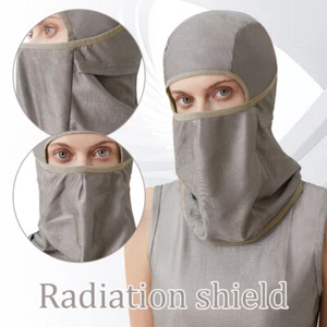 Electromagnetic Radiation Protection Silver Fiber Head Hood EMF Shielding NEW - Picture 1 of 14