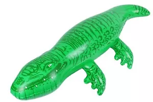 90cm Inflatable Crocodile Kids Reusable Beach Pool Toy Fancy Dress Prop H384 UK - Picture 1 of 3