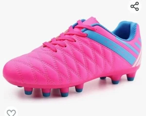 Brooman Kids Soccer Cleats Girls Football Shoes Kids 13 - Picture 1 of 6