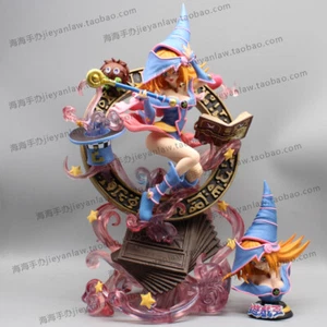 Anime Yu-Gi-Oh! Dark Black Magician Girl 37.5cm PVC Figure Model Statue Toy Gift - Picture 1 of 21