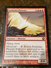 Kuldotha Phoenix Scars of Mirrodin Mtg Card