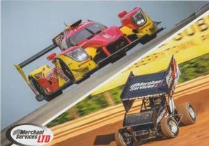 2018 Gustavo Yacaman + Cale Conley IMSA World Of Outlaws PRI Show Promo Postkarte - Bild 1 von 1