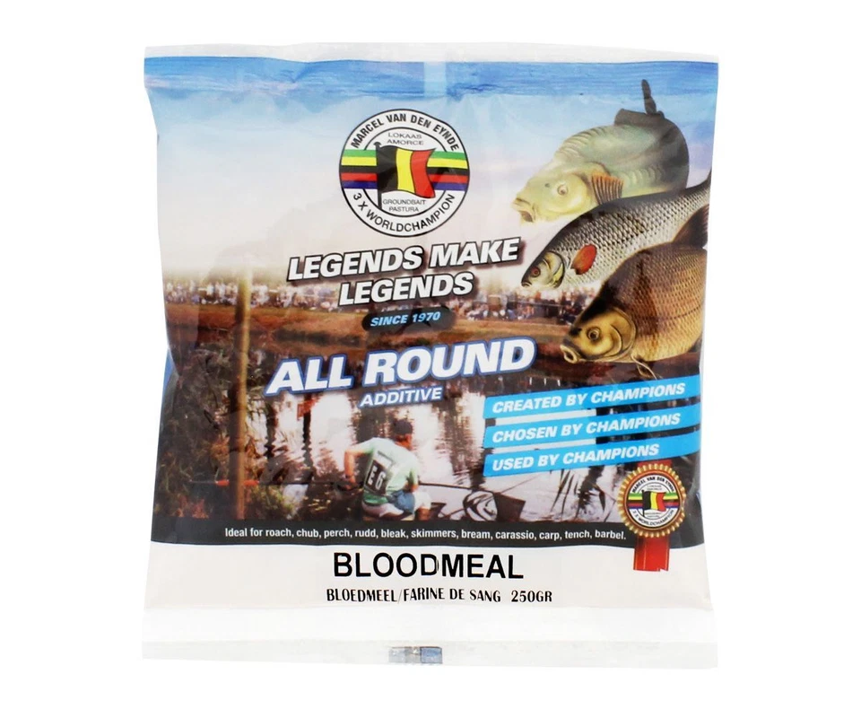 250g "VAN DEN EYNDE BLOEDMEAL " Futterzusatz Schleien Barben (2,88 EUR/100 g) - Bild 1 von 1