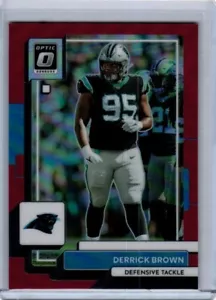 Panini Optic Derrick Brown Red /99 - Picture 1 of 2