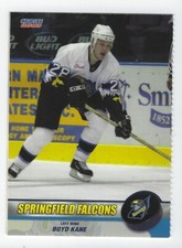 2002-03 Springfield Falcons (AHL) Boyd Kane