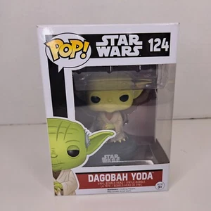 Funko Pop Star Wars Dagobah Yoda #124 Vinyl Figure Collectible - Picture 1 of 8
