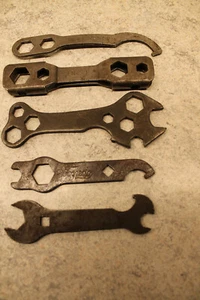 5 alte Fahrradschlüssel, Torpedo , Fichtel & Sachs, N & S, u.a. - Bild 1 von 7